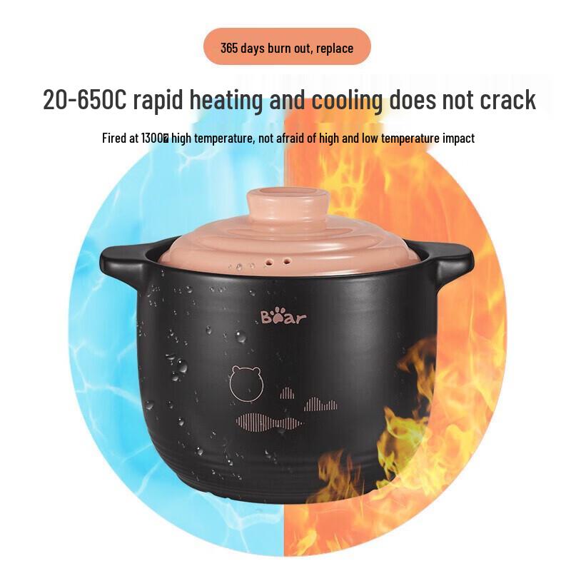 Little Bear 6.5L Ceramic Stew Pot