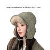 Mit Ohrenklappen Lei Feng Mütze Verdickte Lammwolle Damen Plüschmütze Outdoor Radfahren Kopfbedeckung