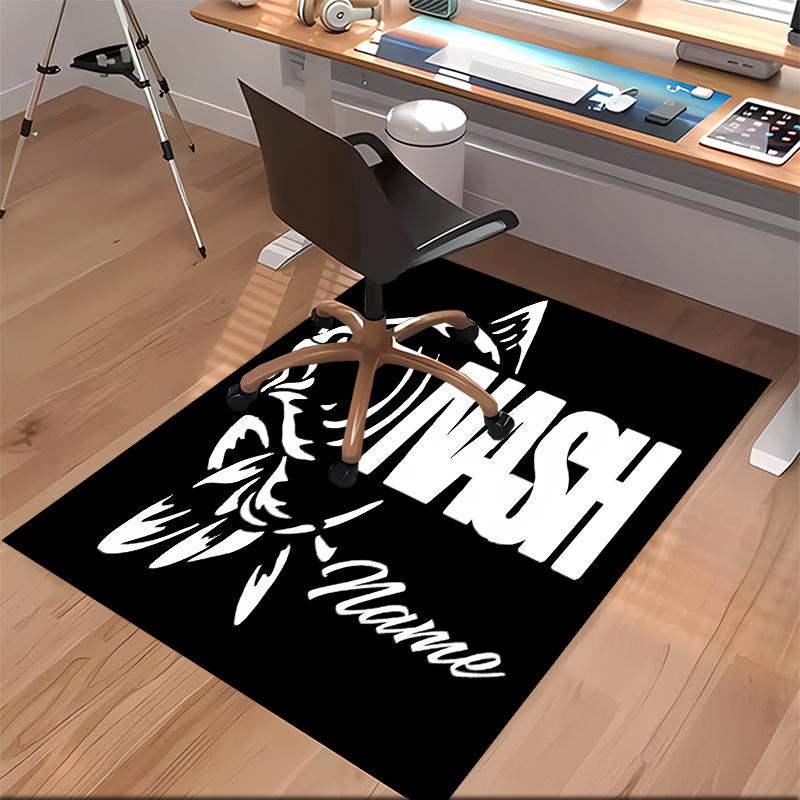 Custom personalization Nash logo Print Area Rug - Soft, Washable Non-Slip Indoor Mat,Living Room,Home&Office Decorative Rug