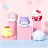 Sanrio Kawaii Stress Relief Toy Kuromi Cinnamoroll Stress Relief Squishy Anime Cartoon Children's Hand Pinch Toy Healing Gift…