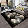3D Cartoon Droom Tijger Dier Beest Tapijt Vloerkleed voor Huis Woonkamer Slaapkamer Bank Deurmat Decoratie, Kinder Vloerkleed Antislip Vloermat