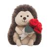 Rose Igel Plüschtier – Niedliches Kuscheltier Kissen, Weiche Plüschpuppe, Heilendes Komfortgeschenk für Alle Altersgruppen