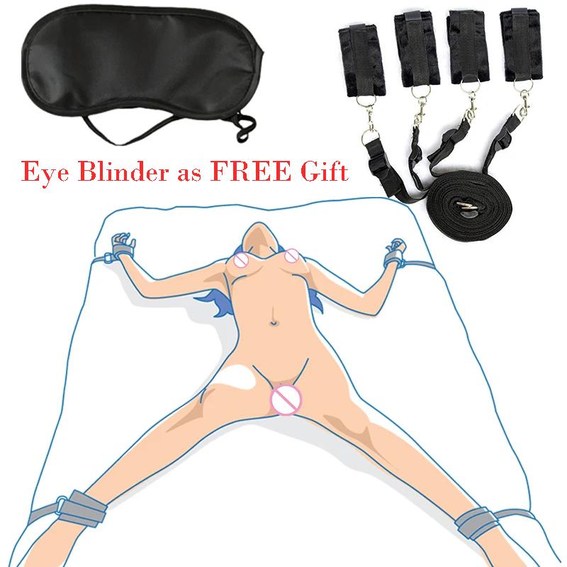 Couple Handcuffs  Bondage Restraints Erotic Accessories Women SM Slave Role Playing Ankle Cuffs Sex Products Adult Sex Toys