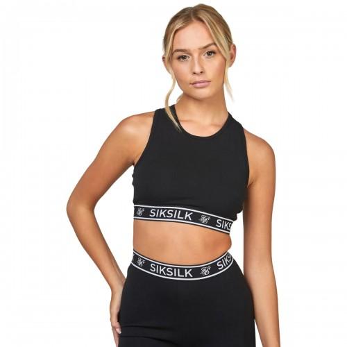 SikSilk Womens/Ladies Essential Tape Sports Bra