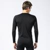 Otafuku Glove Summer Innerwear Long Sleeve Crew Neck Deodorizing Compression Cool to the Touch UV Protection Black LL [Fully Sweat-Absorbing