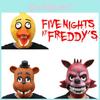 Mască de latex pentru adulți Five Nights at Freddy's, cu Freddy și Chica, Bonnie și Foxy în stil