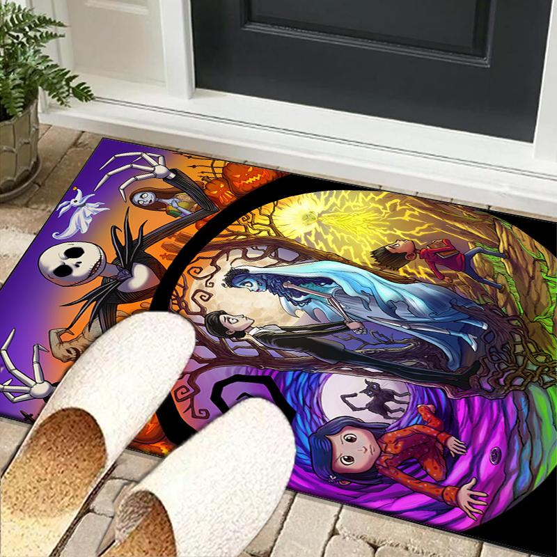 Moonlit Mystery Cora-line Office Rug Chair Mat, Game Carpet, Suitable for Front Door, Bedroom, Living Room, Desk, Holiday Gift