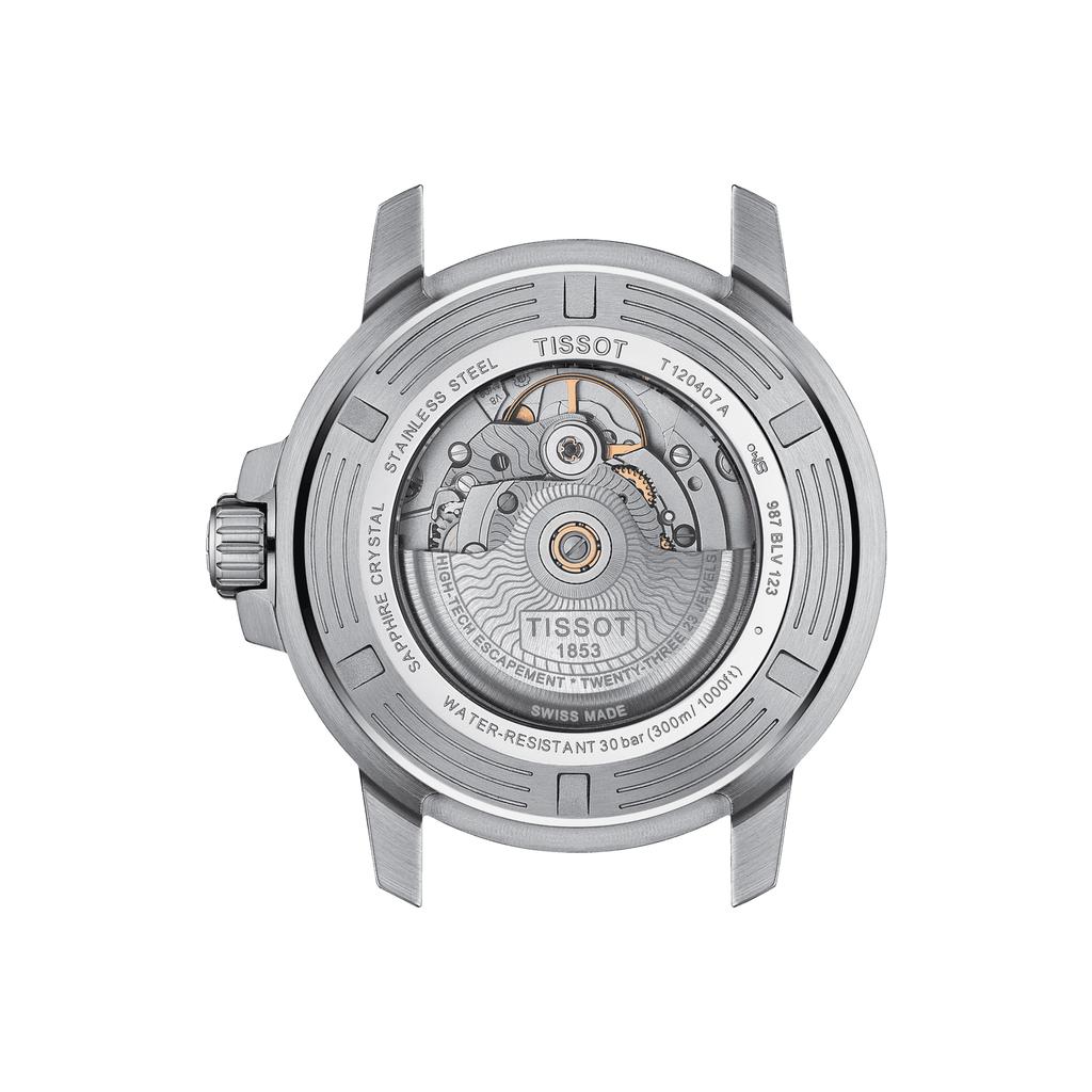 Tissot Stainless Steel blue Dial Men's Fashion Watch T120.407.11.041.03