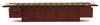 Rokuhan Z gauge R085 Deck girder bridge short azuki bean color