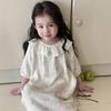 Girls Princess Style Thin 100 Percent Cotton Nightdress Kids Summer Sleepwear Home Clothing