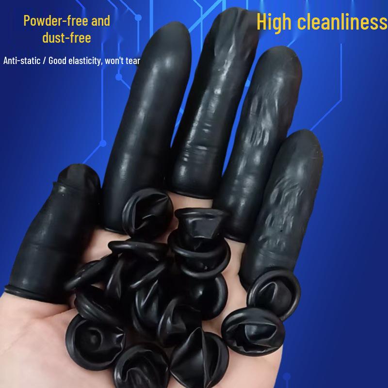 Latex Finger Cots: Disposable, Dust-Free, Thickened, Wear-Resistant, Anti-Puncture