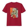 Pushead Vintage The Wave T Shirt vintage Washed Soft Versatile homme Stretched Unisex fashion Top For Everyday Wear streetwear