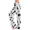 Women's Drawstring Halloween Print Trousers Casual Pants