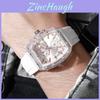 Silicone Casual Mens Watch Quartz Movement Waterproof Watch For Daily Use