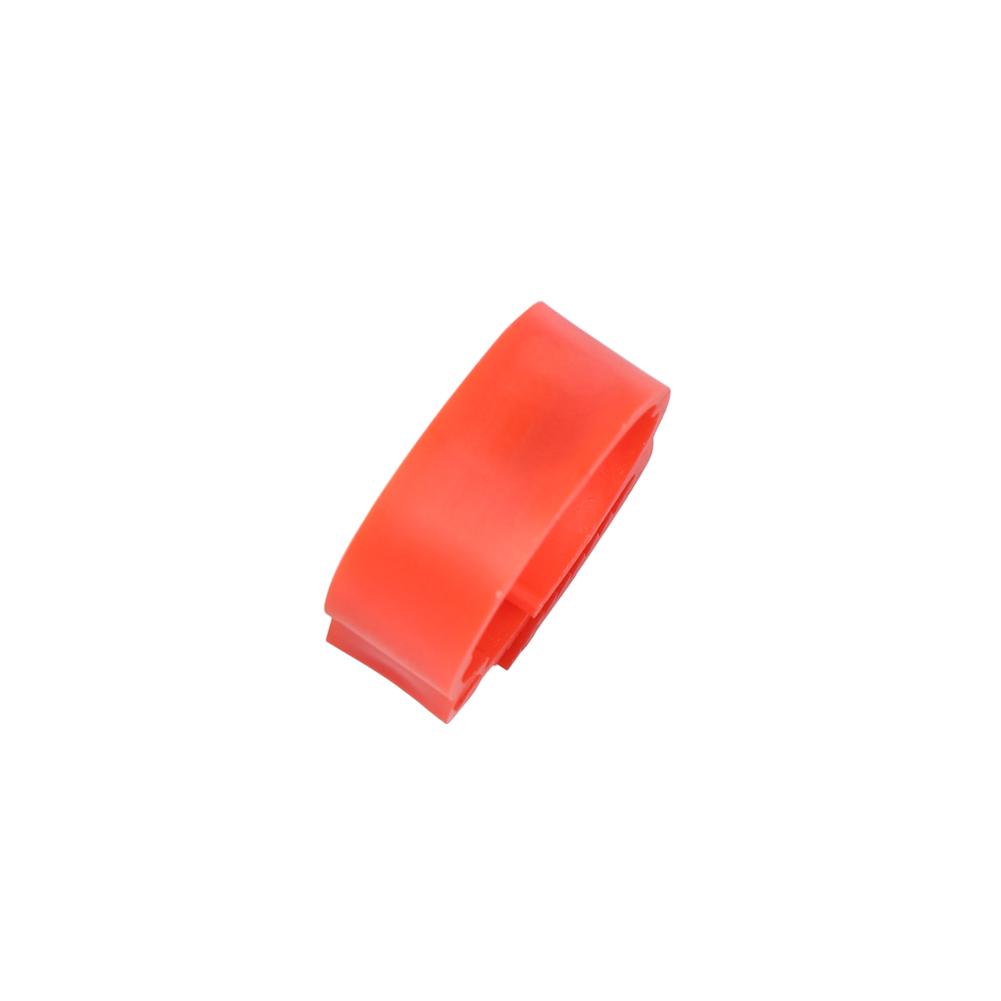 Chicken feet ring adjustable size poultry legs without digital label buckle 7-color plastic duck and goose farm equipment 140pcs