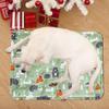 Pet Cooling Mat Comfortable Dog Sleeping Pad Self-Cooling Cute Animal Pattern Outdoor Pet Supplies Rectangular Cat Bed Cooling