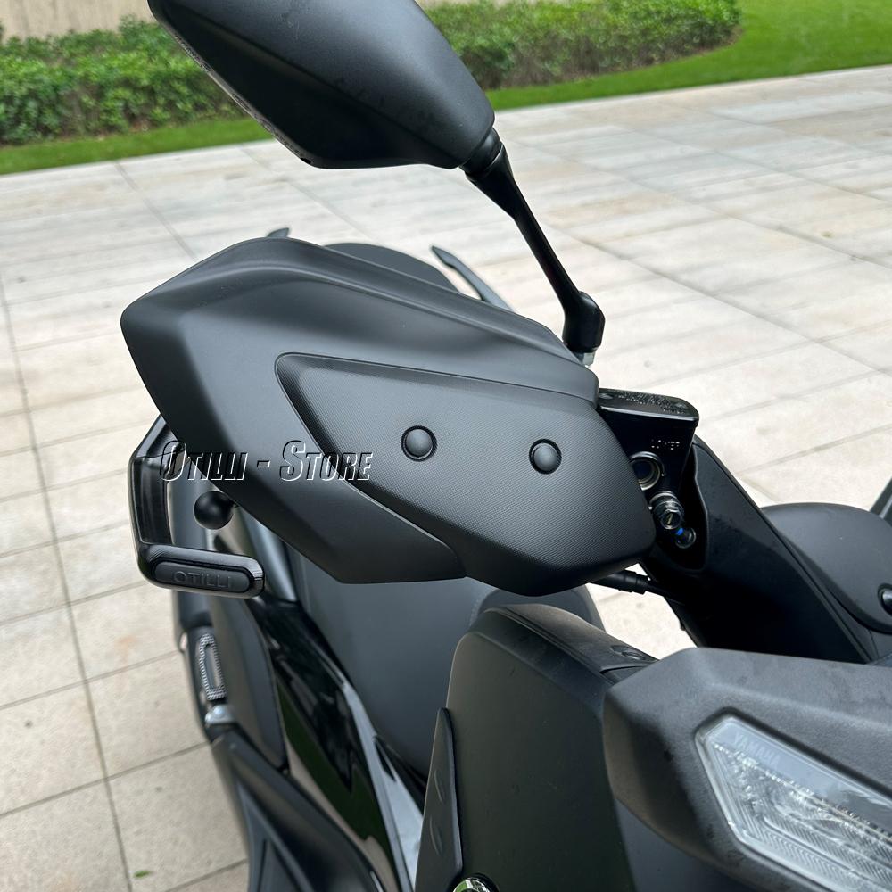 Motorcycle For YAMAHA X-MAX125 X-MAX300 XMAX 125 X-Max 300 2023 2024 Wind Deflector Shield Handguards Hand Protectors Black