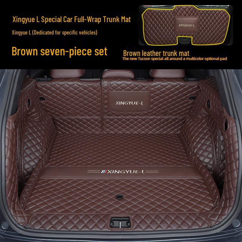 Geely Xingyue L 2025 Full Coverage Trunk Mat - Zhiqing Car Tail Box Modification