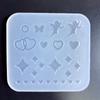 Resin Shaker Fillings Mold,Silicone Angel Mold Epoxy Resin Mold Filler Quicksand Casting Filling Mold for Jewelry Making
