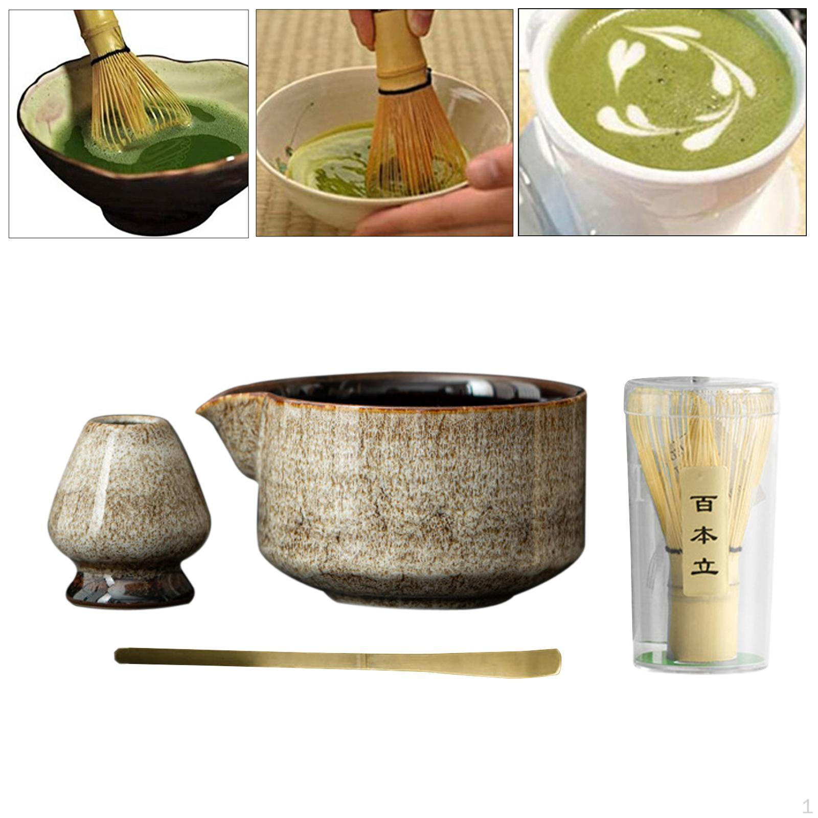 

Набор венчиков матча для ценителей чая серый