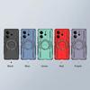 Heat Dissipation Armor Shockproof Magnetic Case For Xiaomi Redmi Note 14 4G 5G Global Four Corner Airbags Anti-fall Phone Cover