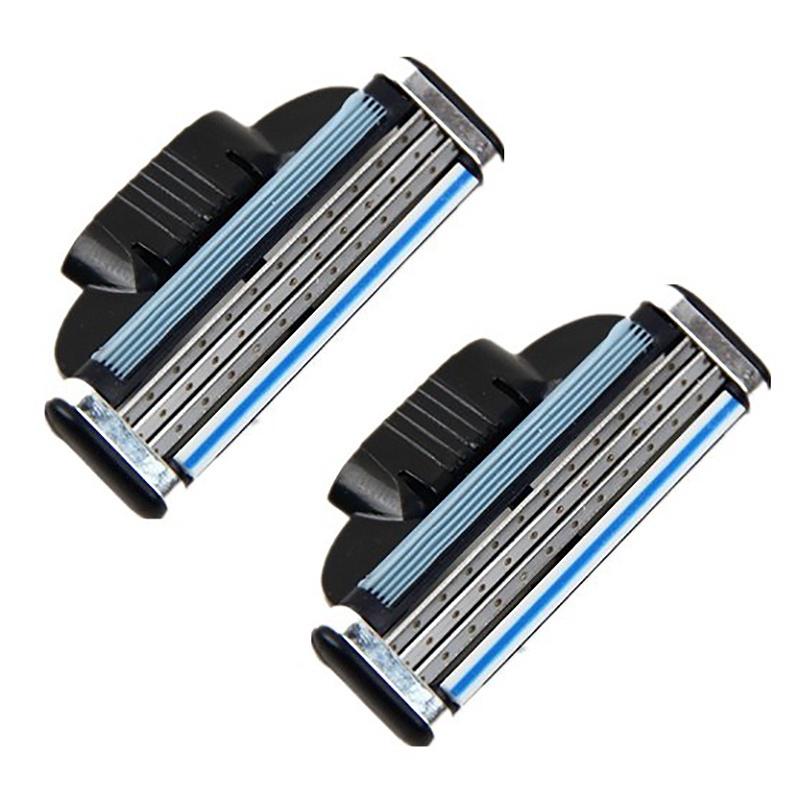 Men'S Shaving Blades 3-Layer Razor Blade Manual Razor Compatible With Razor Machine