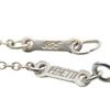 Used TIFFANY&Co. Necklace Curved Heart Silver925 4.0g Silver El Saperetti