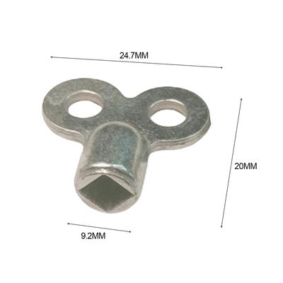 Exhaust Valve Key Shatterproof Material Zinc Alloy