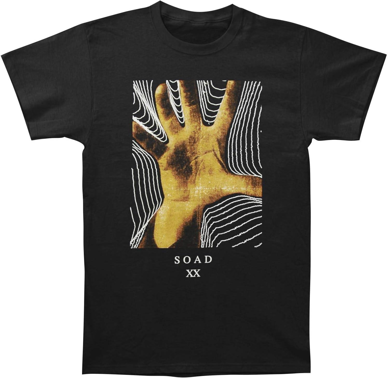 Мужская футболка System of A Down Hand Anniversary Tee Черная S
