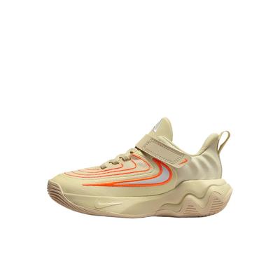 Giannis Immortality 4 PS Light Khaki Kids Sneakers Tan Alabaster Total-Orange FZ6733-200