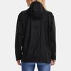 Under Armour UA Impasse Rain 2.0 Logo Print Casual Sports Hoodie Women Outerwear Black 1360417-001