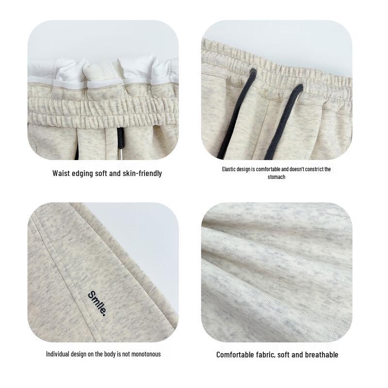 Boys' Cotton Blend Casual Sweatpants