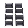 Door Check Hinge Stop Repair Clips for 2000-2006 First-Generation Vehicle Application, 8-Piece ABS Set for Worn, Broken, or Missing Clips