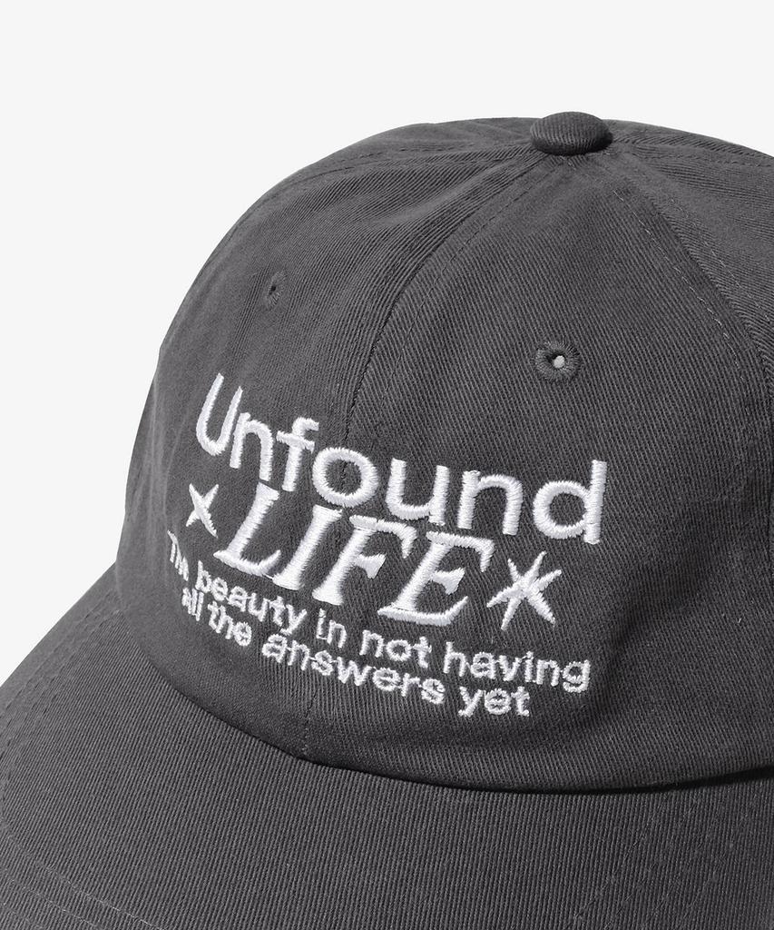 Beollunpeulenjeu Unfound Life Washed Ball Cap Stone Grey