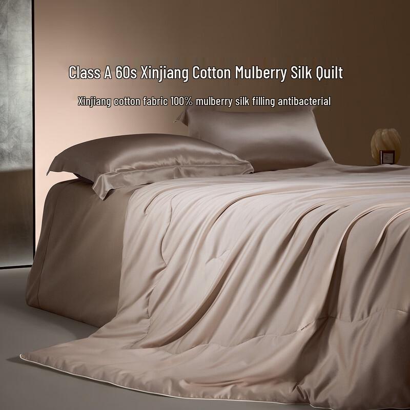Luolai All-Season 100% Mulberry Silk Quilt 220x250cm