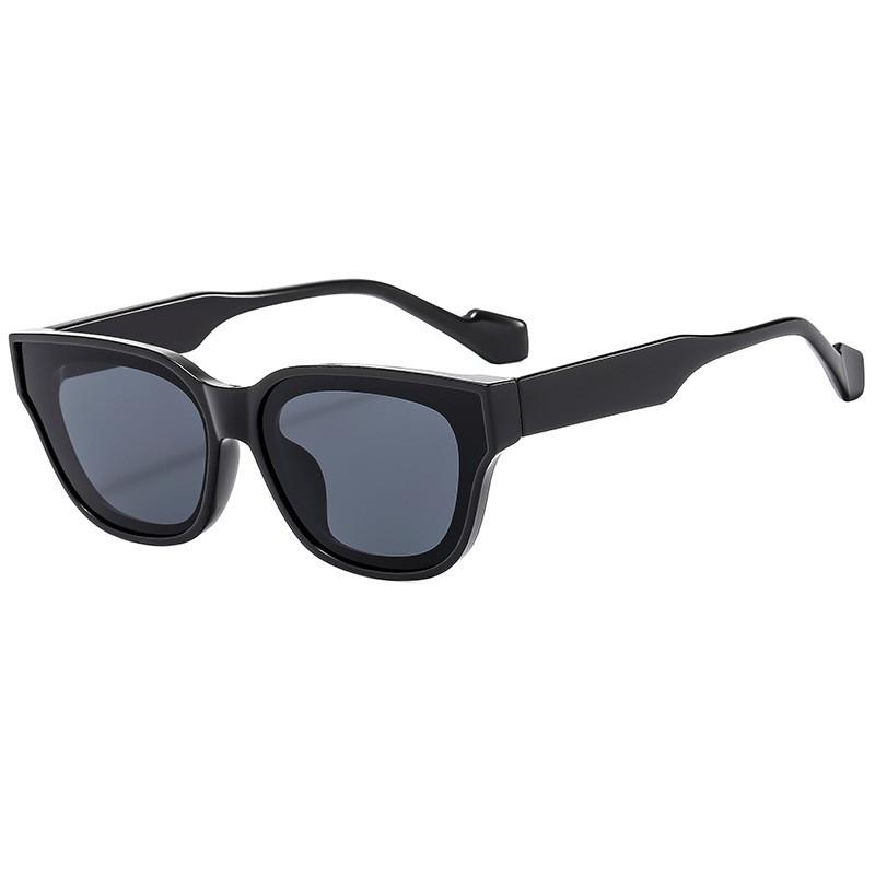 

Style Square Sunglasses For Women Uv400 Protection Stylish Outdoor Fashion Accessories BlackFrameGrayLens