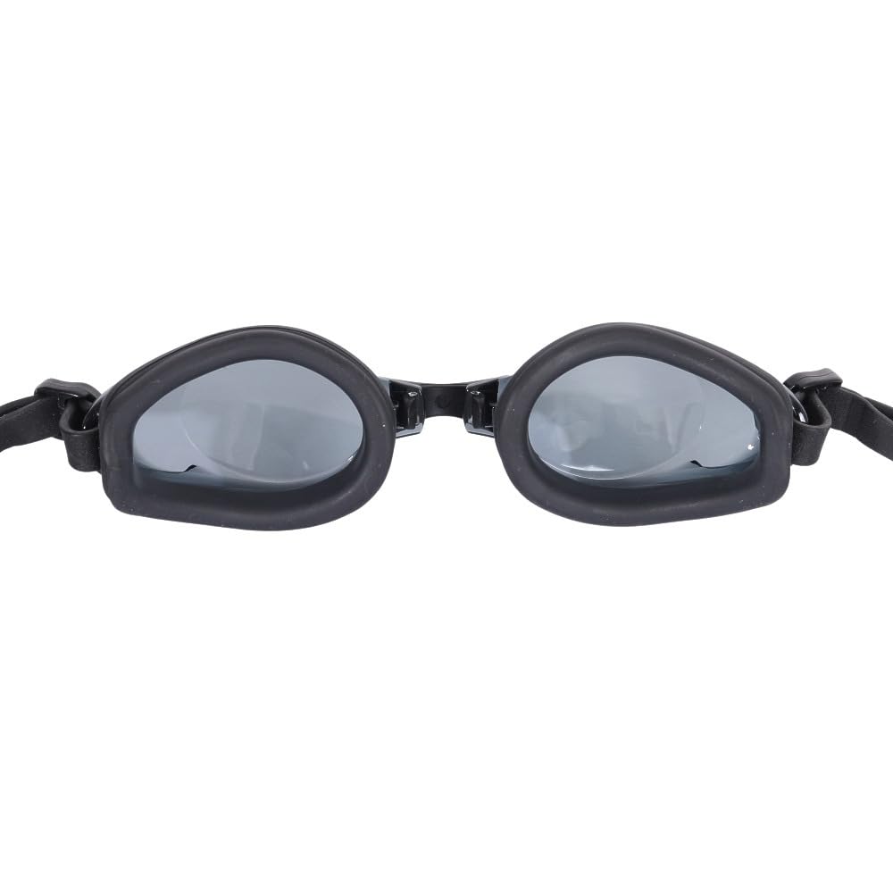 Swimming Fitness Cushioned BK [Swans] Goggles, Goggles, TK-SWRV-008N (Black/FF/Men's)