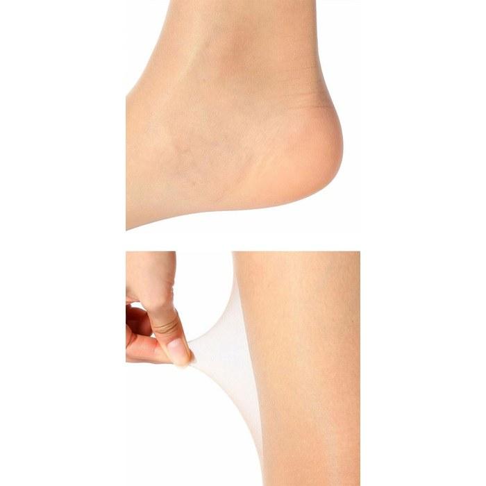 [Fukusuke] Pantyhose 3-Pair Set Non-Run Antibacterial Deodorant UV Protection Reinforced Toe Black L-LL