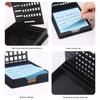 Sticky Note Organizer Sticky Note Holder Set Sticky Note Storage Box  for 3x3 Self-Sticky Note Pads