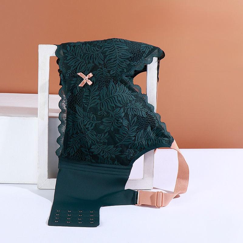 Sutien anti-lăsare pentru busturi mari Sutien pentru femei Stil cupă subțire pentru Suport Confort Sutien Sexy din Dantela Dimensiuni Mari