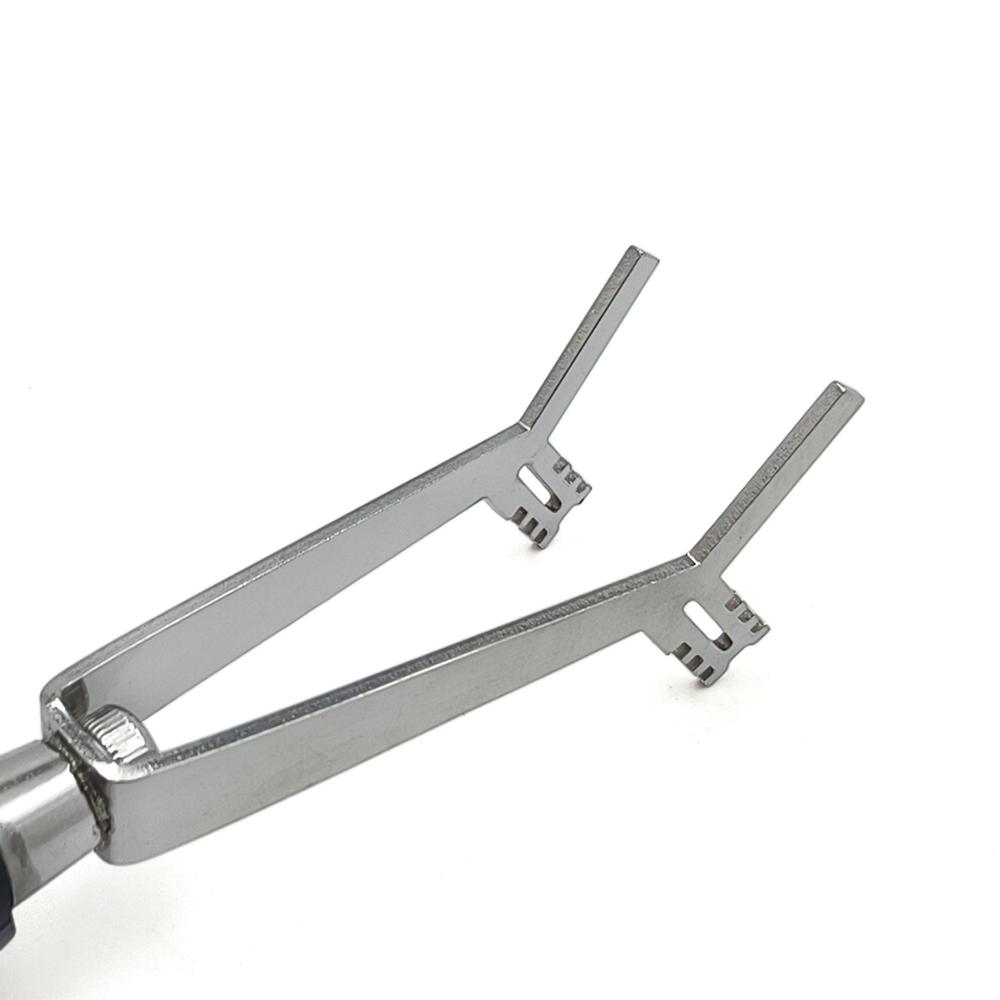 Dental Crown Holder Posterior & Anterior Crown Bridge Placer Remover Silicone Handle With Scoop Ball Carver