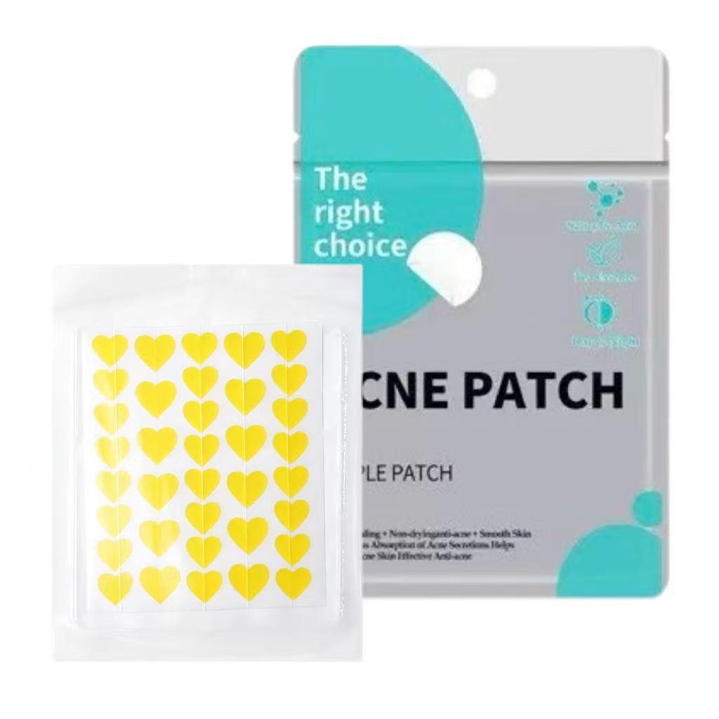 Official Star Acne Patches - 40 Clear, Invisible Hydrocolloid Patches for Pimple Absorption
