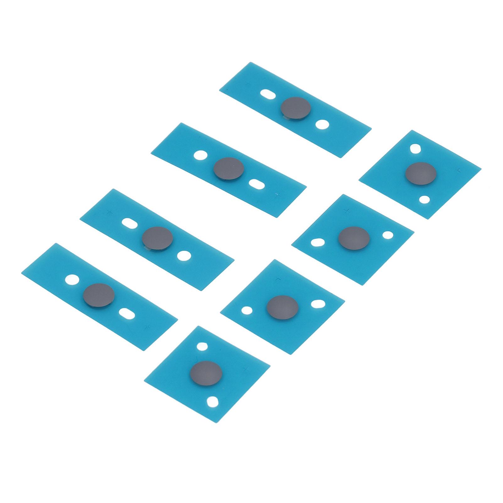 

2 комплекти ніжок для нижньої кришки ноутбука для ноутбуків 3, 4, 5 поколінь, нековзні, надійна підтримка, ніжки для ноутбука срібний