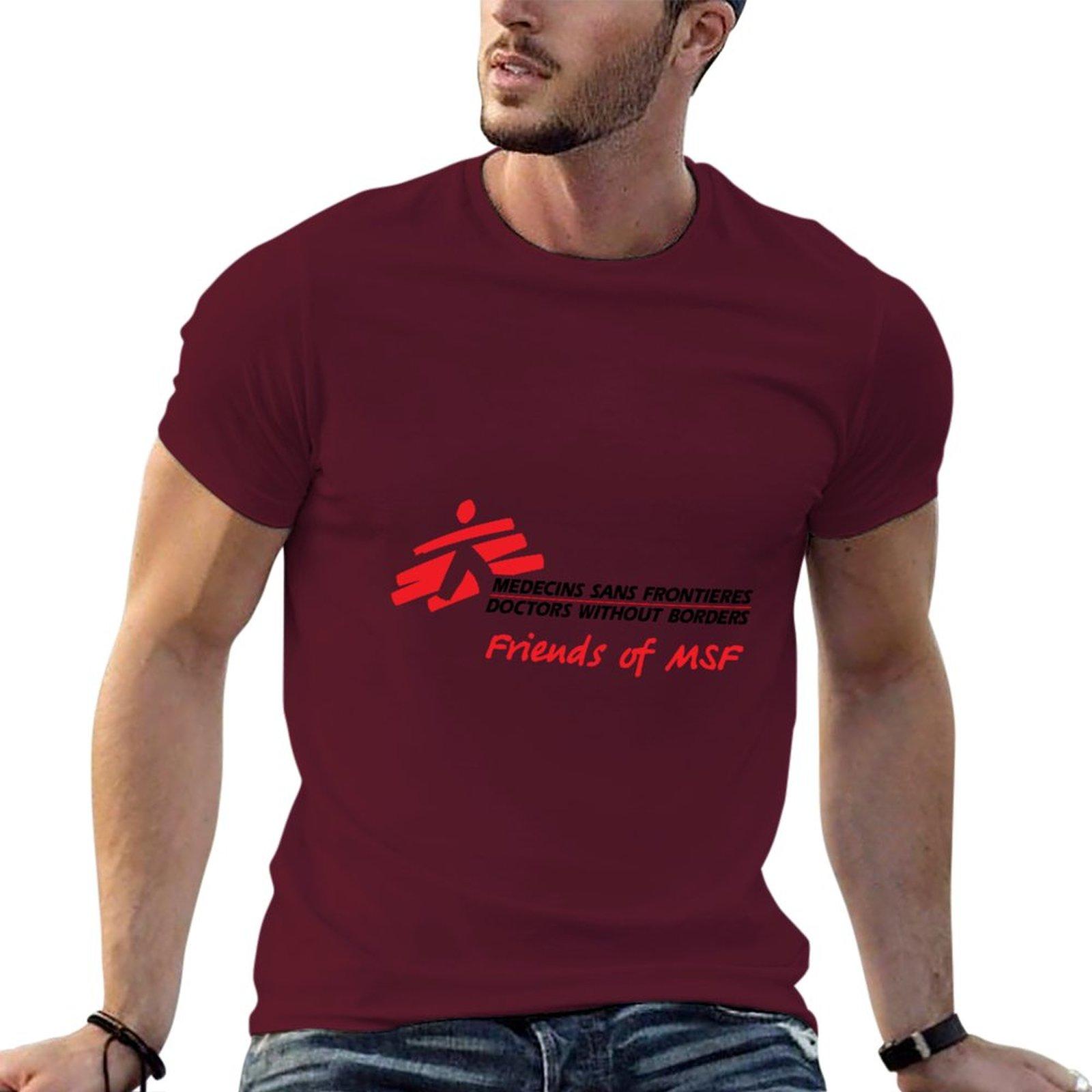 

New Doctors Without Borders, Classic Guys Unisex, Retro Graphic, Trending, Hot Search T-Shirt man clothes t shirts for men pack L