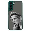 Vintage Classic Art Mona Lisa Shockproof Matte Phone Case For Samsung Galaxy S22 Ultra S21 S20 FE S10 S9 S8 S10E Plus 5G Cover