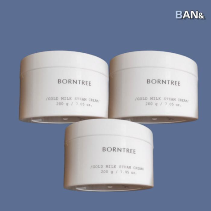 BORNTREE Protein Milk Moisture Cream 200g Elasticity, Soothing, Whitening, 3ea (17503300)