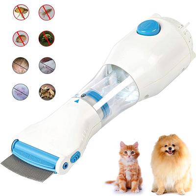 Elektrikli Bit Yakalayıcı Çok Fonksiyonlu Fiziksel Pire Temizleme Öldürücü Fırça Evcil Hayvan Tarağı Kediler Köpekler Tüy Temizleyici Bit Temizleme Tarağı