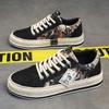 Men's Shoes Spring 2025 New Sports and Leisure Flat Baseplate Shoes Student Low-top Trendy Cloth Shoes Men's Canvas Trendy Shoes