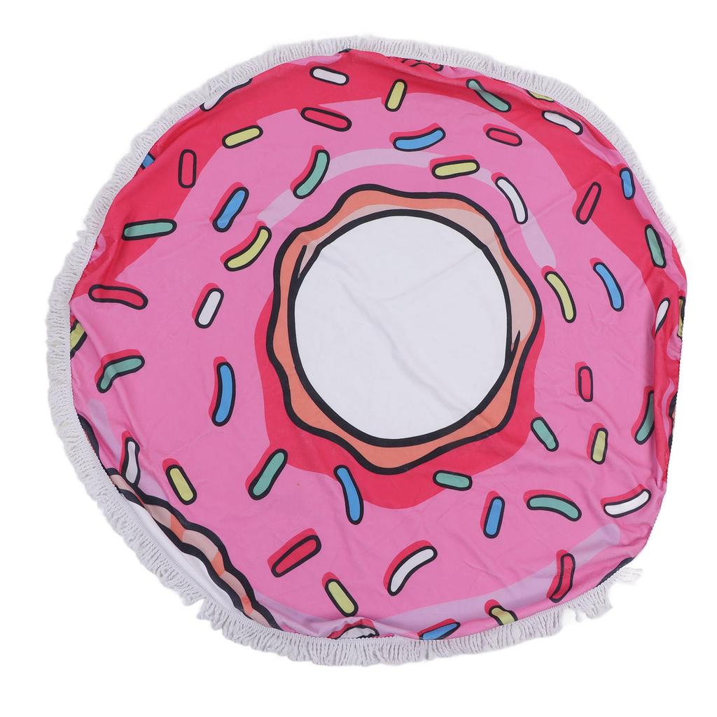 Beach Towel Oversized Soft Thick Microfiber Round Shape Absorbable Moisture Swim Towel for Outdoor Travel Indoor