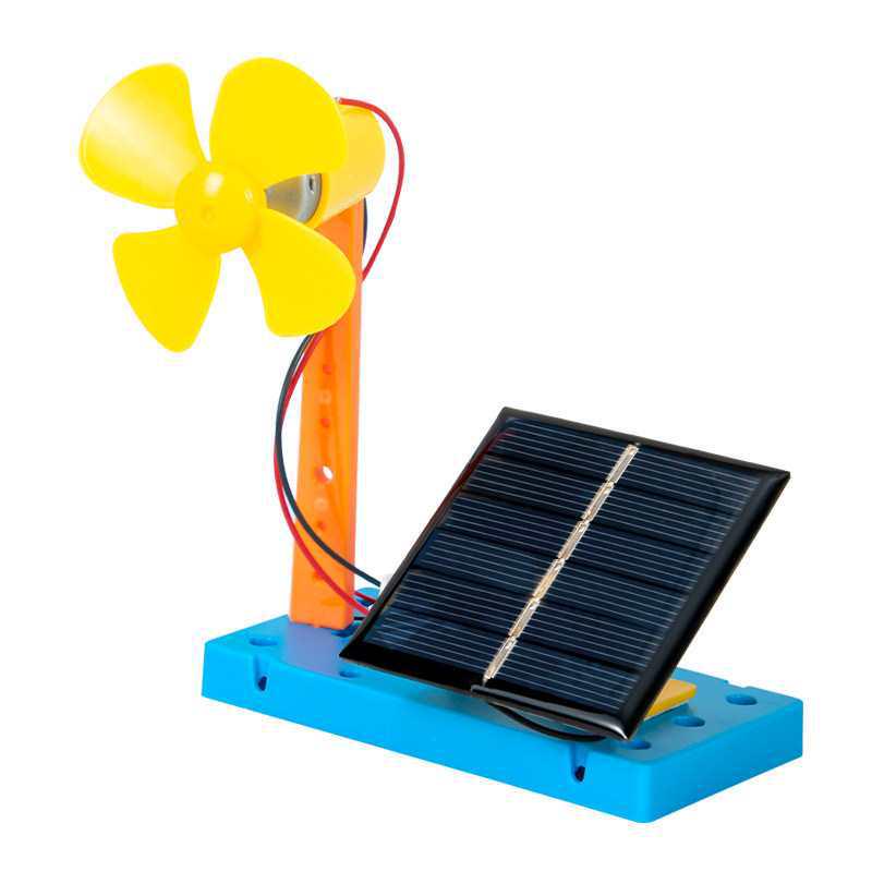 DIY Solar Fan Science Kit for Primary Students: Educational Physics Project